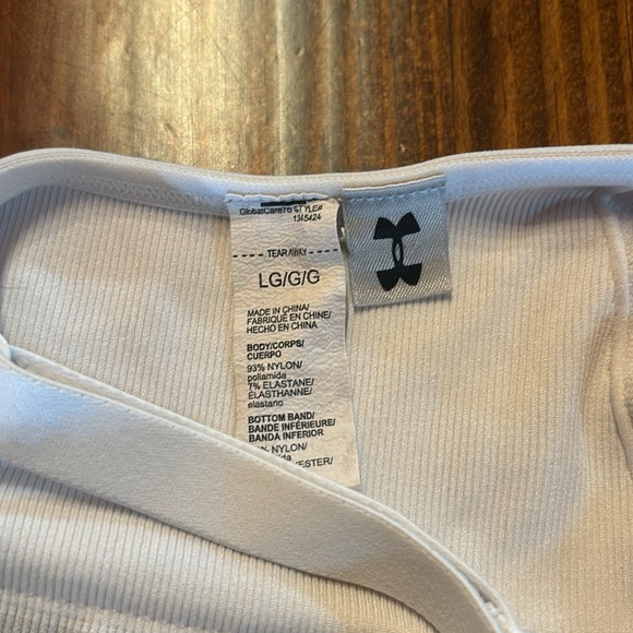 White Under Armour Sports Bra - Picture 3 of 3